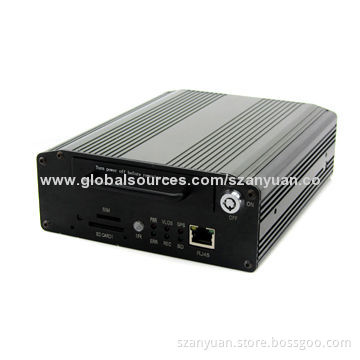 Mobile DVR, Supports GPS, 2.5 inch HDD and 32G SD card, with Simultaneous Audio and Video Recording